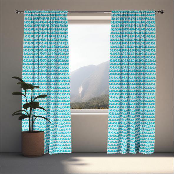 Adventure Harbour Window Curtains - ArtessaFusion