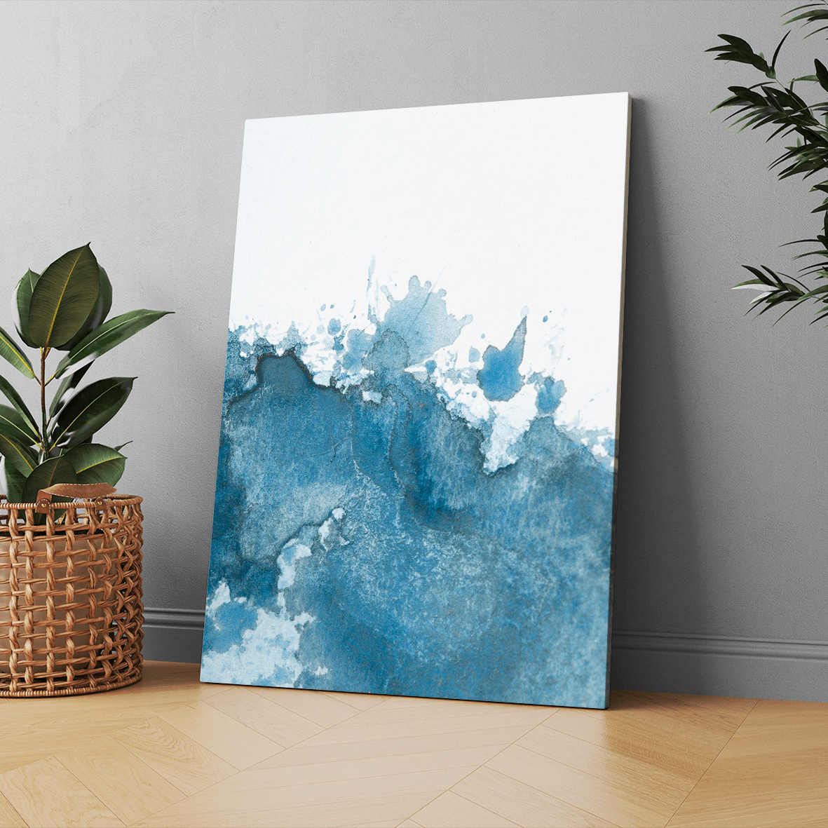 Contemporary Oasis Canvas - ArtessaFusion