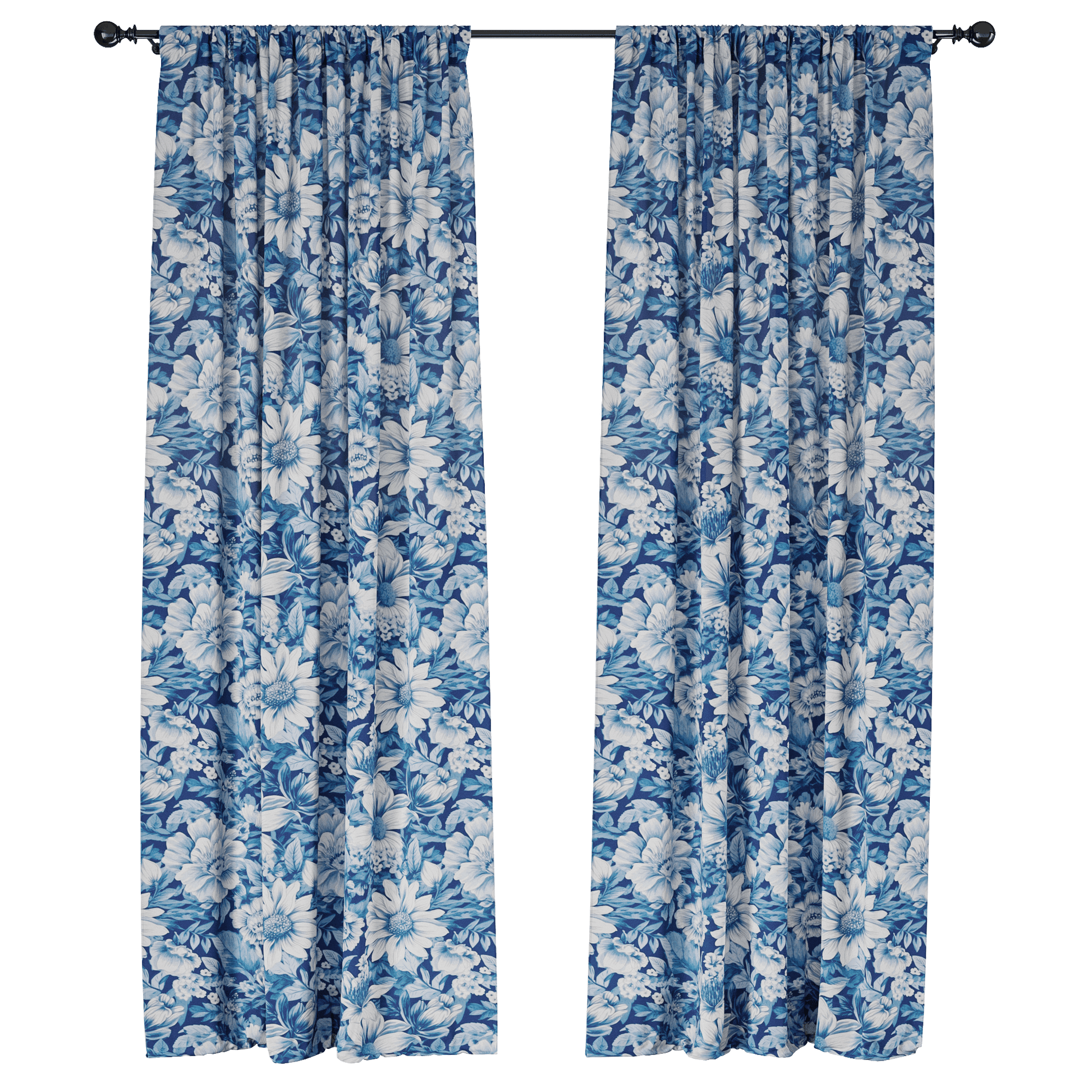 Contemporary Oasis Window Curtains - ArtessaFusion