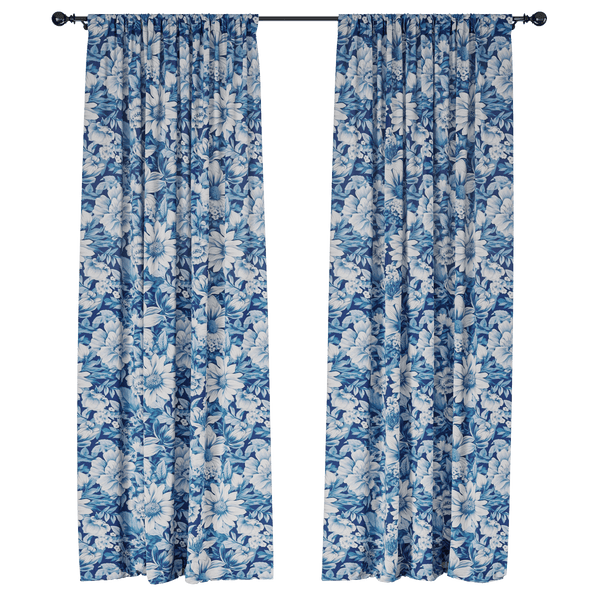 Contemporary Oasis Window Curtains - ArtessaFusion