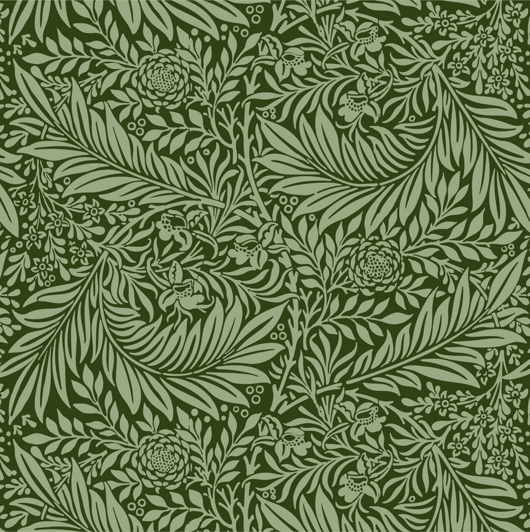 Evergreen Oasis Wallpaper - ArtessaFusion