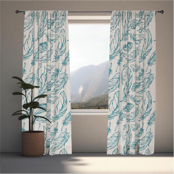 Flawless Harmony Window Curtains - ArtessaFusion