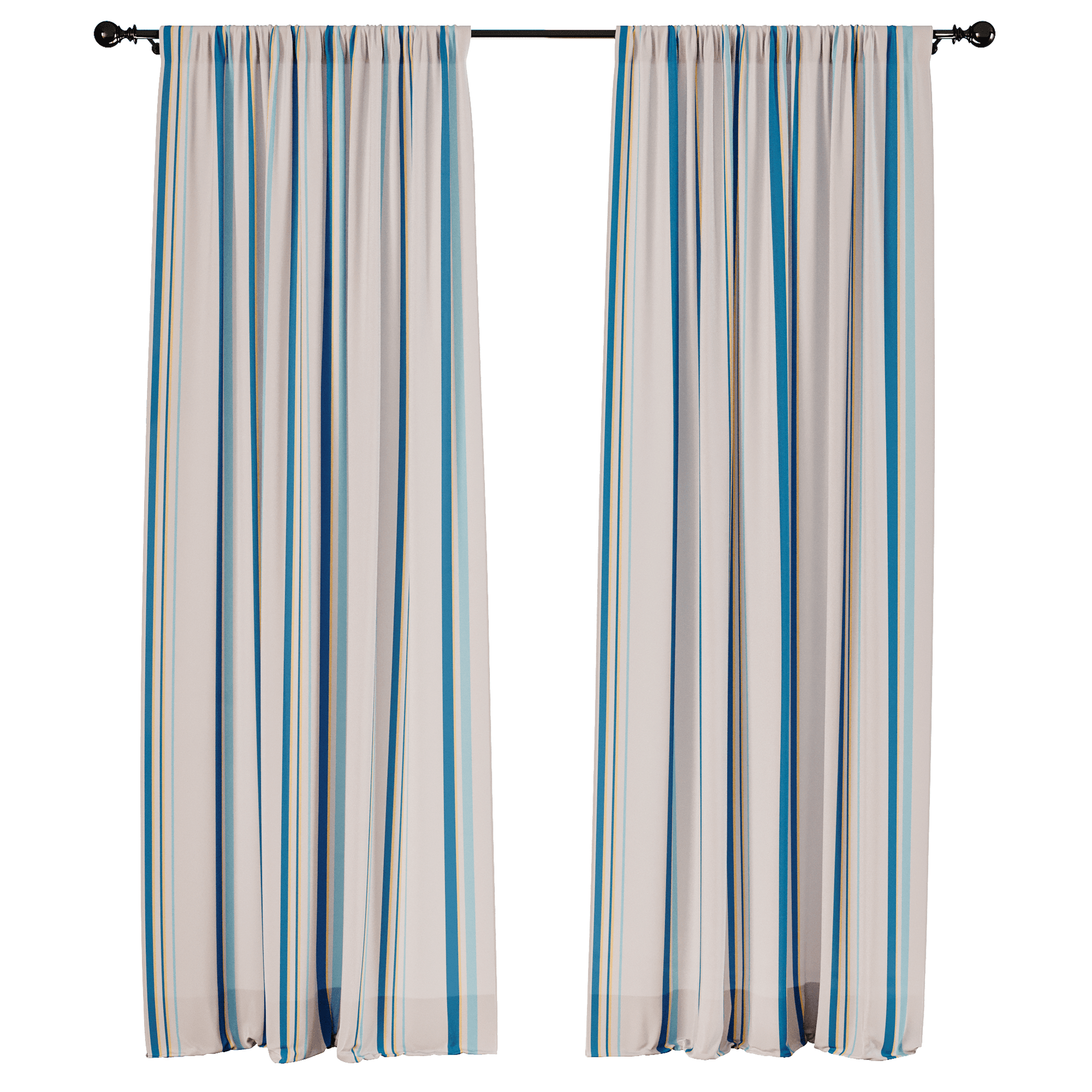 Highway Drift Window Curtains - ArtessaFusion