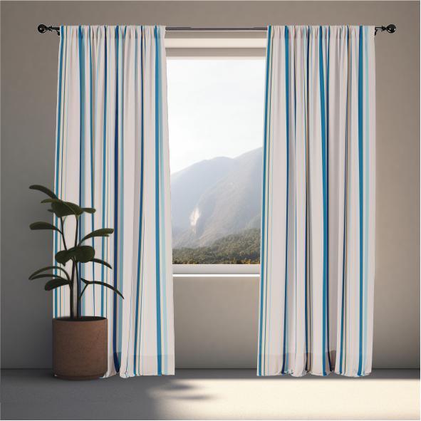 Highway Drift Window Curtains - ArtessaFusion