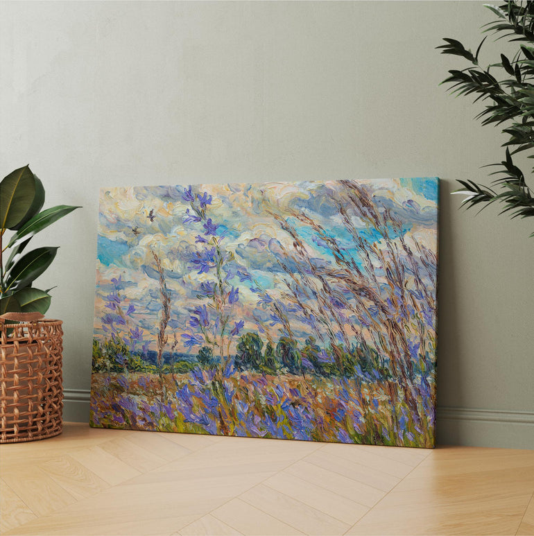 Meadow Mosaic Canvas - ArtessaFusion