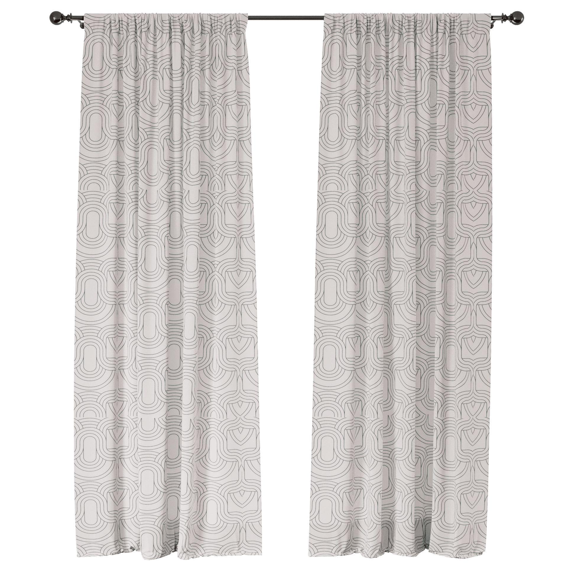 Modern Muse Window Curtains - ArtessaFusion