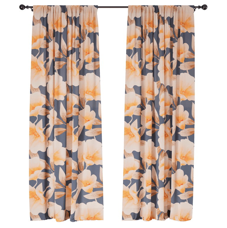 Modish Tranquility Window Curtains - ArtessaFusion