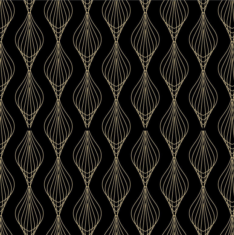 Nocturnal Foliage Window Curtains - ArtessaFusion