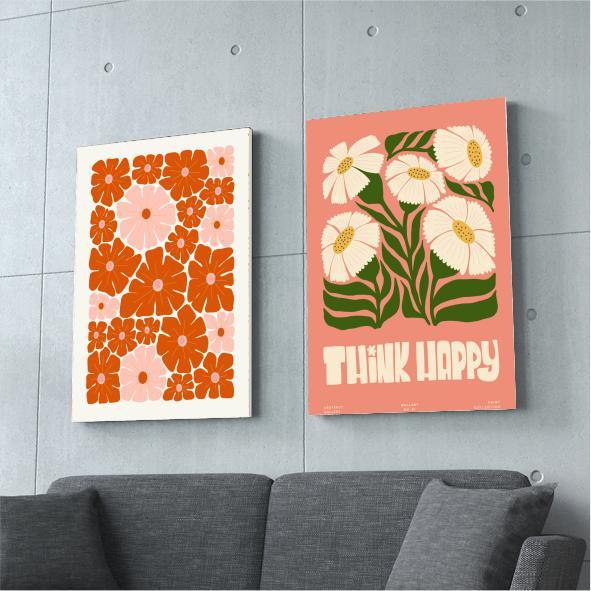 Peachy Mood Canvas - ArtessaFusion