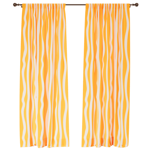 Summer Sherbet Window Curtains - ArtessaFusion